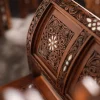 Handmade Set of 3 Chairs with In-Between Table