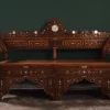 Handmade Set of 3 Chairs with In-Between Table
