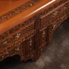 Handmade Set of 3 Chairs with In-Between Table