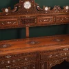 Handmade Set of 3 Chairs with In-Between Table