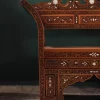 Handmade Set of 3 Chairs with In-Between Table