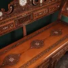 Handmade Set of 3 Chairs with In-Between Table