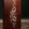 Handmade Modern Console with Mother of Pearl Inlay