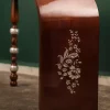 Handmade Modern Console with Mother of Pearl Inlay