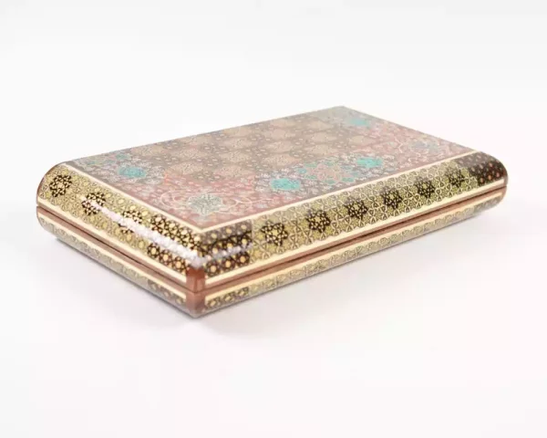 Golden backgammon and Chess / wooden board inlaid with copper / Board games / unique gift