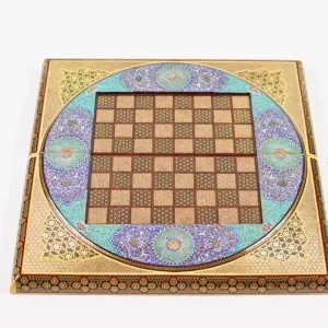 Handmade Wooden chess table, backgammon, poker table /chess board/ Inlaid with Pearl/ board games/ Christmas gift for dad