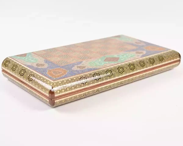 6 Golden backgammon and Chess / wooden board inlaid with copper / Board games / unique gift