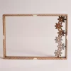 HANDMADE Unique TRAY A STUNNING FUSION OF ACRYLIC & WOODEN INLAID WITH PEARL