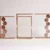 HANDMADE Unique TRAY A STUNNING FUSION OF ACRYLIC & WOODEN INLAID WITH PEARL