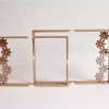 HANDMADE Unique TRAY A STUNNING FUSION OF ACRYLIC & WOODEN INLAID WITH PEARL