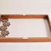HANDMADE Unique TRAY A STUNNING FUSION OF ACRYLIC & WOODEN INLAID WITH PEARL