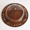 amazing tray with Plexi cover inlaid with mother of pearl
