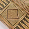 Golden backgammon and Chess / wooden board inlaid with copper / Board games