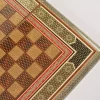 Golden backgammon and Chess / wooden board inlaid with copper / Board games