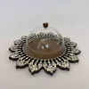 Unique tray with Plexi cover inlaid with mother of pearl