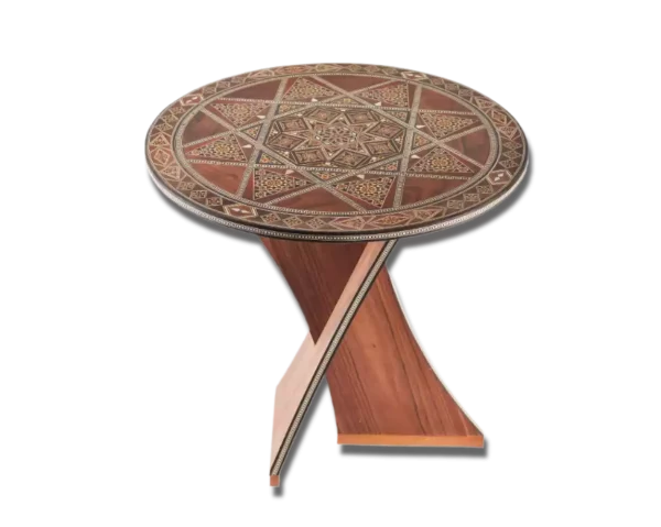 3 (1)-fotor-bg-remover-2024071804948-fotor-2024072915053 Handcrafted Modern Round Wooden Mosaic Table