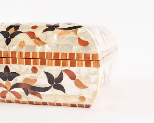 Handmade Jewelry Box made of natural wood and mother of pearl, Accessories box, makeup organizer, home decor, bedroom decor, gifts jewelry