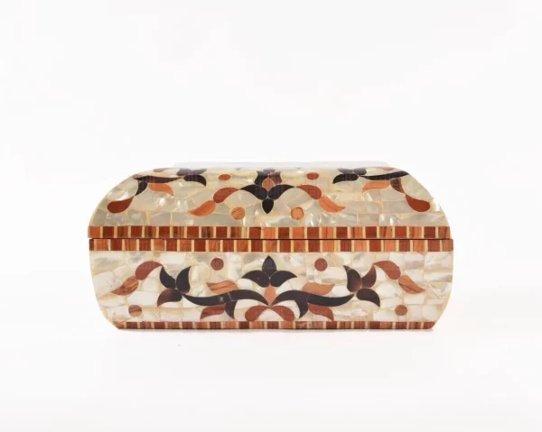 Handmade Jewelry Box made of natural wood and mother of pearl, Accessories box, makeup organizer, home decor, bedroom decor, gifts jewelry
