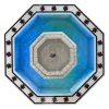 Damascus Octagonal Water Fountain handmade from Natural Marble Mosaic