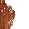 Vintage Wood Console Table | Elegant Walnut Wood & Mother of Pearls