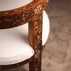 Chair set, handcrafted with Fatimid engraving and inlaid with natural mother-of-pearl (Jasmine)