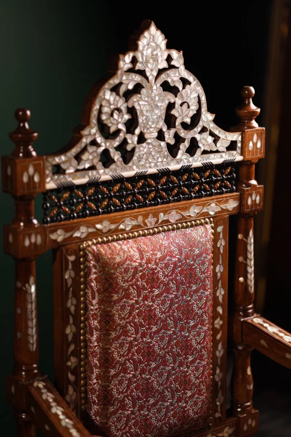 IMG-20250417-WA0075 Luxury handmade Damascene living room set inlaid with natural pearls (Damascus)