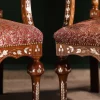 Luxury handmade Damascene living room set inlaid with natural pearls (Damascus)