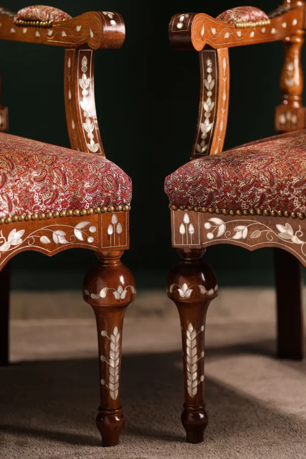 IMG-20250417-WA0080 Luxury handmade Damascene living room set inlaid with natural pearls (Damascus)